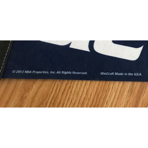 Washington Wizards NBA WinCraft Pennant Banner 2012 Basketball 12 X 30" - Picture 4 of 5